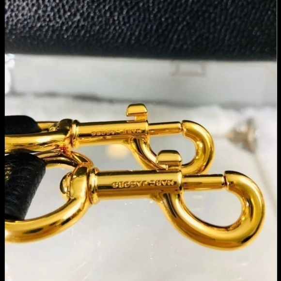 NWT Marc Jacobs Black Pebble Leather Empire City Tote Bag - Picture 6 of 10